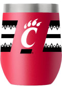Red Cincinnati Bearcats Team Logo 12oz Stemless Stainless Steel Stemless