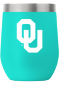 Oklahoma Sooners Team Logo 12oz Stemless Stainless Steel Tumbler -
