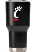 Black Cincinnati Bearcats Team Logo 30oz Stainless Steel Tumbler