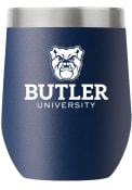 Butler Bulldogs Team Logo 12oz Stainless Steel Tumbler - Navy Blue