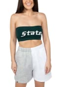 Michigan State Spartans Womens Hype and Vice Bandeau Tank Top - Green