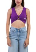 TCU Horned Frogs Womens Hype and Vice Ring It Crop Tank Top - Purple