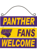 Northern Iowa Panthers Welcome Sign