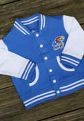 Kansas Jayhawks Baby Varsity Light Weight Jacket - Blue
