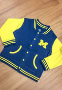 Michigan Wolverines Toddler Navy Blue Varsity Light Weight Jacket