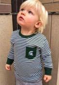 Michigan State Spartans Baby Green Pocket T-Shirt