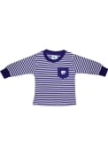 Purple Toddler K-State Wildcats Striped Pocket T-Shirt