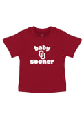 Oklahoma Sooners Infant Baby Mascot T-Shirt - Cardinal