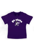 K-State Wildcats Infant Team Chant T-Shirt - Purple