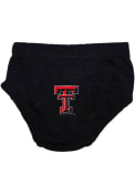 Texas Tech Red Raiders Baby Black Logo Underwear