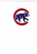 Chicago Cubs Walking Bear Logo Patch
