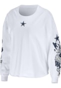 Dallas Cowboys Womens Celebration T-Shirt - White