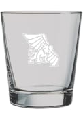 Missouri Western Griffons 13oz Logo Engraved Rock Glass