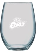 Temple Owls 21oz Logo Engraved Stemless Wine Glass