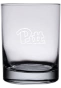 Pitt Panthers 14oz Etched Rock Glass