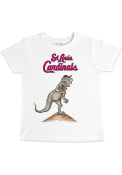 St Louis Cardinals Toddler TRex T-Shirt - White