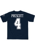 Dak Prescott Dallas Cowboys Youth Name and Number T-Shirt - Navy Blue