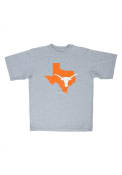Texas Longhorns Youth Grey Longhorn State T-Shirt
