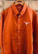 Texas Longhorns Mens Orange Dynasty Dress Shirt
