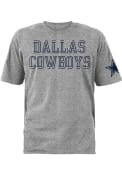 Dallas Cowboys Youth Grey Double Cut T-Shirt