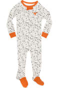 Texas Longhorns Baby Dobbin Burnt Orange Dobbin One Piece Pajamas