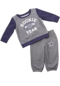 Dallas Cowboys Toddler Buster Top and Bottom - Charcoal