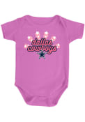 Dallas Cowboys Baby Pink Freya One Piece