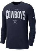 Dallas Cowboys Youth Nike Property Of T-Shirt - Navy Blue