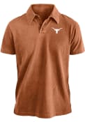 Texas Longhorns Left Alta Gracia Polo Shirt - Burnt Orange