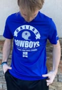 Dallas Cowboys Nike Historic Tri-Blend Fashion T Shirt - Blue