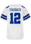 Roger Staubach Dallas Cowboys Youth Nike Game Football Jersey - White