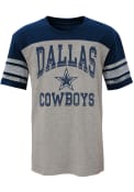 Dallas Cowboys Youth Grey Penant Fashion Tee