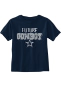 Dallas Cowboys Toddler Bronn T-Shirt - Navy Blue
