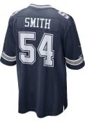 Jaylon Smith Dallas Cowboys Nike Road Game Football Jersey - Navy Blue