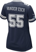 Leighton Vander Esch Dallas Cowboys Womens Nike Road Game Football Jersey - Navy Blue