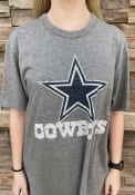 Dallas Cowboys 47 Replay Franklin Fashion T Shirt - Grey