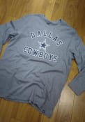 Dallas Cowboys 47 Varsity Arch T Shirt - Grey