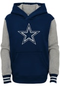 Dallas Cowboys Youth Heritage Hooded Sweatshirt - Navy Blue