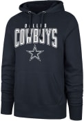 Dallas Cowboys 47 Team Elements Headline Hooded Sweatshirt - Navy Blue