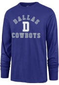 Dallas Cowboys 47 varsity Arch Super Rival T Shirt - Blue