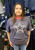 Dallas Cowboys Nike Historic Circle Fashion T Shirt - Navy Blue