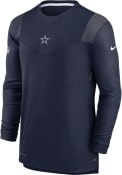 Dallas Cowboys Nike Top Player UV T-Shirt - Navy Blue