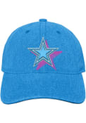 Dallas Cowboys Youth Printed Wash Slouch Adjustable Hat - Blue