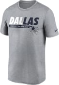 Dallas Cowboys Nike WORDMARK LEGEND T Shirt - Grey