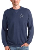 Dallas Cowboys Antigua REWARD Crew Sweatshirt - Navy Blue