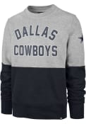 Dallas Cowboys 47 GIBSON Fashion Sweatshirt - Grey