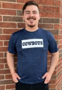 Dallas Cowboys Legend Velocity T Shirt - Navy Blue