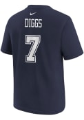 Trevon Diggs Dallas Cowboys Youth NN Nike T-Shirt - Navy Blue