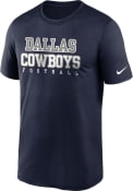 Dallas Cowboys LEGEND T Shirt - Navy Blue