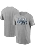 Dallas Cowboys LEGEND T Shirt - Grey